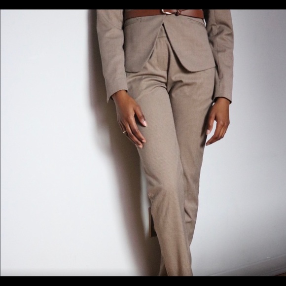 SOLD - H&M Tailored checkered suit - Picture 2 of 2